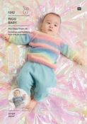 Jumper &amp; Jacket in Rico Baby Dream DK (1042) - PDF image