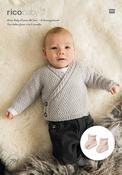 Cardigan &amp; Socks in Rico Baby Dream DK Uni (794) - PDF image