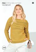Sweater &amp; Top in Rico Creative Silky Touch DK (1006) - PDF image