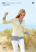Cardigans in Rico Fashion Silk Blend DK (867) - PDF image