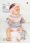 Sweater &amp; Dress in Rico Baby Cotton Soft DK (1115) - PDF image
