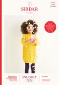 Kids Popcorn Stitch Dress in Sirdar Snuggly Replay DK (2552) - PDF image