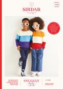 Kids Colour Blocking Sweater in Sirdar Snuggly Replay DK (2558) - PDF - FREE