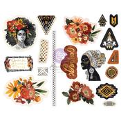 Chipboard Stickers (18pcs) - Courage image