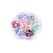 Plastic Beads for Jewellery Making - Ombre Mix