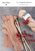 Aidan Fingerless Gloves in Yarn Vibes Aran - PDF image