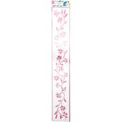 Self Adhesive Border Stencil - Flower Tendril