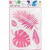 Self Adhesive Stencil - Leaves Mix