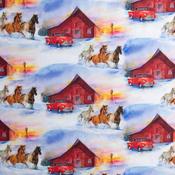 Scenic Barn - 100% Cotton image
