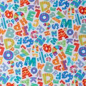 Large Alphabet - 100% Cotton image