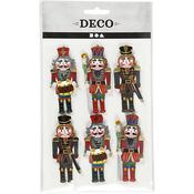 3D Sticker Sheet (6pcs) - Nutcracker