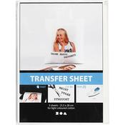 Transfer Sheet (5pk) - Light Coloured Fabric image