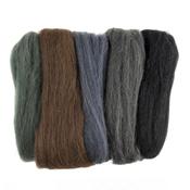 Natural Roving Wool (50g) - Assorted Melange image