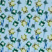 My Froggie Place Tossed Frogs - 100% Cotton image