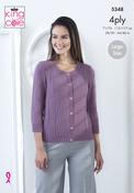Top &amp; Sweater in King Cole Merino Blend 4 Ply (5348) image