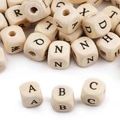 Letter Wooden Beads (80pcs) image