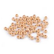 Wooden Bead Pack - Natural image