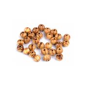 Wooden Striped Pine Beads (10g) - Light image
