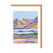 Greeting Card - Mountain Sunset image