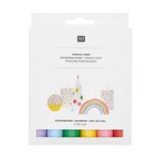 Candle Liner Paint (6pk) - Rainbow image