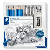 Staedtler Design Journey 61 Sketching Set (12pcs) - Mixed