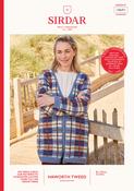 Country Mile Cardi in Sirdar Haworth Tweed DK (10691) - PDF image