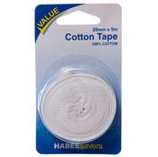 HabeeSavers Cotton Tape - White