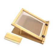 A4 Screen Printing Frame + Squeegee