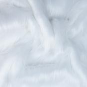 Long-Pile Fur in White - Per ½ Metre image