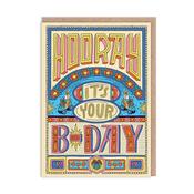 Greeting Card - Hooray It's Your Birthday image