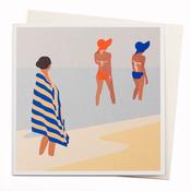 Greeting Card - Drying Off image