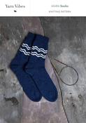 Mara Socks in Yarn Vibes 4 Ply - PDF