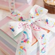 Rainbow Dreams Ribbon (25mm) - Per Metre image