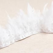Indian Feather Trim (13cm) - Per ¼ Metre image