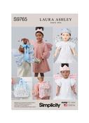 Children’s &amp; Dolls Wings, Crown &amp; Bags by Laura Ashley in Simplicity (S9765)
