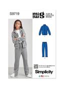 Boy’s Knit Jacket &amp; Pants by Mimi G Style in Simplicity Kids (S9719)
