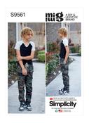 Boy's T-Shirt's &amp; Woven Pants &amp; Shorts in Simplicity Kids (S9561)