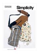 Sling Bags in Two Sizes in Simplicity (S9508) image