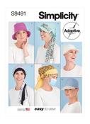 Chemo Head Coverings in Simplicity (S9491)