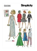 11½" Doll Clothes in Simplicity Vintage (S9396)