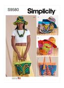 Bags, Hat &amp; Necklace in Simplicity (S9580)
