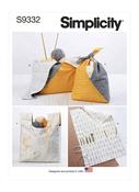 Craft Bags &amp; Organisers in Simplicity (S9332)