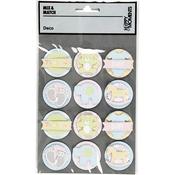 3D Stickers (24pk) - Baby