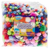Assorted Pom-Poms Bag (454g) image