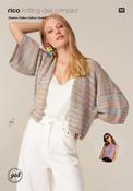 Cardigan &amp; Top in Rico Creative Cotton Colour Coated (908) - PDF