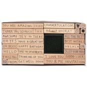 Rico Paper Poetry XL Stamp Set (33pcs) - Best Wishes