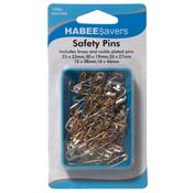 HabeeSavers Safety Pins (100pcs) - Assorted