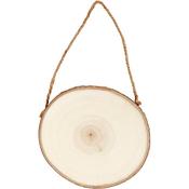 Wooden Door Sign - Round