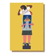 Greeting Card - Girl Power image