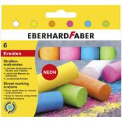 Jumbo Street Crayons (6pcs) - Neon